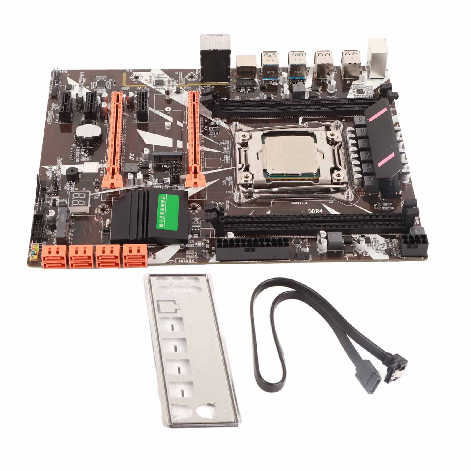 

Desktop Motherboard Stable Power 8xSATA3.0 5xPCIe 4xDDR4 Memory Computer Motherboard for PC Replacement