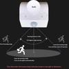 E27 LED 220V 110V PIR Motion Sensor White Switch 120° 2-6m Human Body Sensor Lamp Holder for Home Lighting Corridor Stairs Room