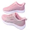Fashion 2025 Breathable Sneakers Ladies Running Shoes Summer Light Mesh Air Cushion Women's Sports Shoes Outdoor Lace Up Training Shoe