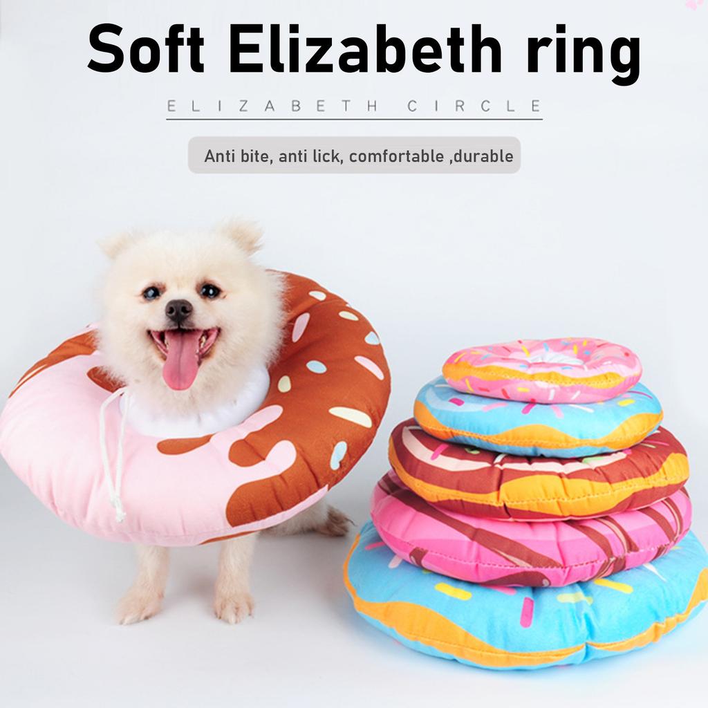 Pet Elizabeth Collars - Donuts Collars Dog Grooming Headgear Pet Collar