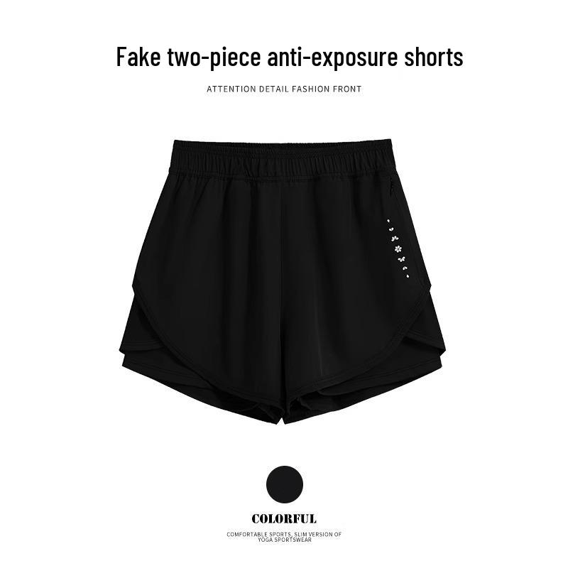 Women's Quick-Dry Yoga Set: Short Sleeve & Shorts - Slim-Fit, Elastic Activewear for Outdoor Sports