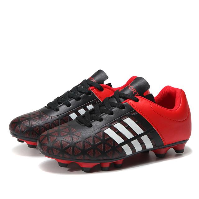 

Мужские футбольные кроссовки с длинными шипами и короткими шипами. Футбольные бутсы. Нескользящие, устойчивые к падению кроссовки. Кроссовки для тренировок на твердом грунте. 36