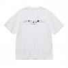 Men's Trend Classic T-Shirt Cute Feline Collection Heart Pattern Cotton Tee