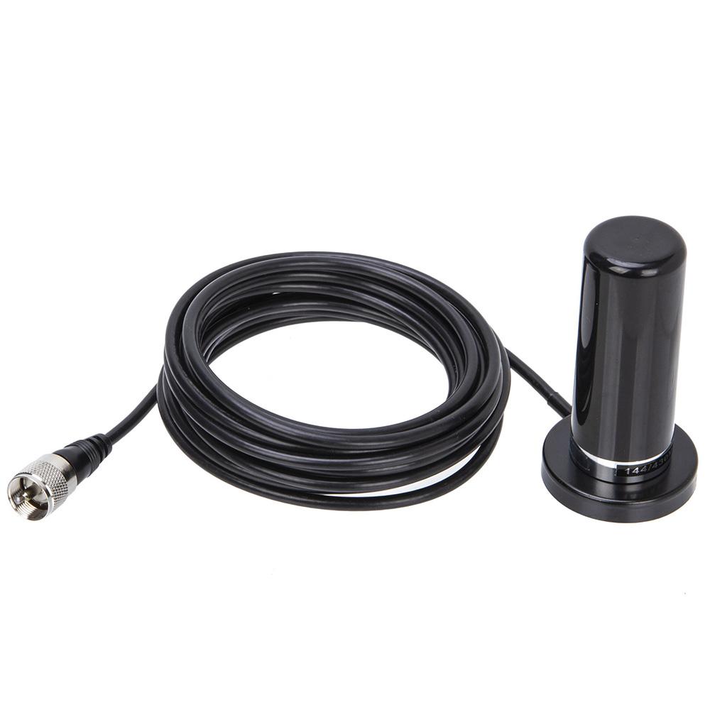 Mini Dual Section Car Walkie Talkie Antenna UHF/VHF PL259 Radio Antenna RG58