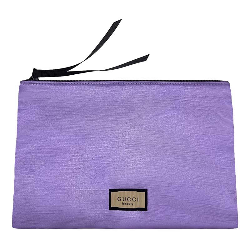 Gucci Retro Mulan Cosmetic Bag Pearlescent Violet Flowers Limited Edition Mulan cosmetic bag