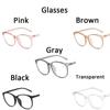 Women Men Anti Blue Light Transparent Computer Glasses Frame Round Eyewear Blocking Glasses Optical Spectacle Eyeglass