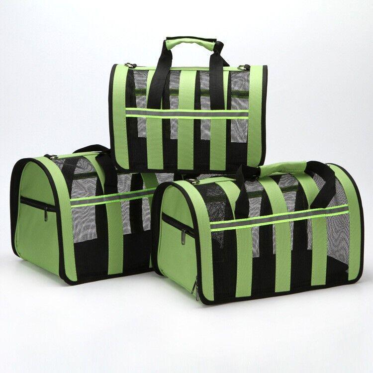 Pet Travel Mesh Bag: Fashionable Breathable Handbag for Dogs and Cats