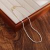 French Retro Natural Freshwater Pearl Necklace Women's Fashion Simple Temperament Neck Chain Sweater Chain Wholesale