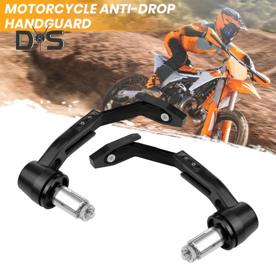 1 Pair Motorcycle Hand Guard CNC Aluminum Alloy Handlebar Brake Clutch Lever Hand Protector Motorbike Dirt Bike Scooter Modification Accessories