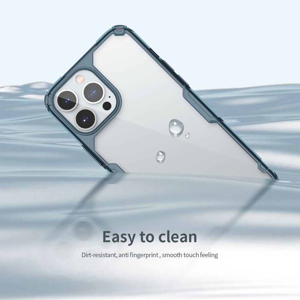 For iPhone 13 14 Pro Case Nillkin Nature Transparent Soft Silicon TPU Cover for iPhone 13 Mini / 13 Pro Max Clear Case