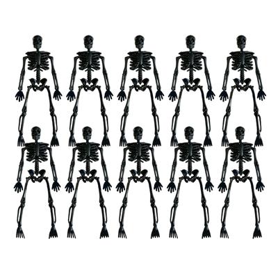 Flexible Joint Skeletons Figures Halloween Party Essential Posable Skeletons Charm For Festival Home Decorating
