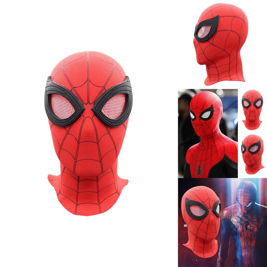 Authentic Spider Man Far From Home Pvc Lenses Mask Full Head Helmet For Cosplay Lovers