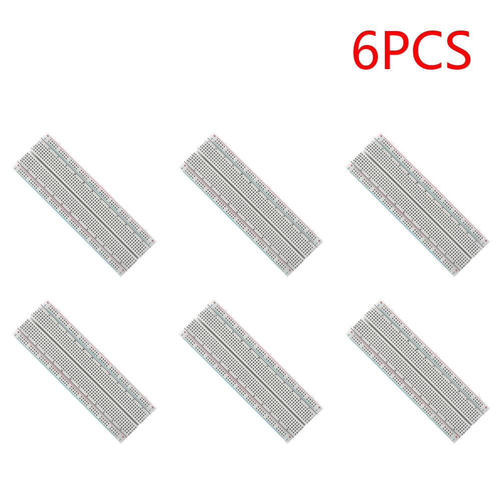 Breadboard 830 Punkte Hohlraumplatinen Lötlose Universelle Experimentierplatinen Verbindbar für Schaltungsaufbau und Inbetriebnahme