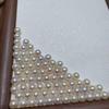 Zhuji 8-9mm Freshwater Pearl Loose Beads, 5A Grade, Near Flawless, Round, Semi-finished.