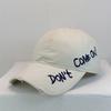 Spring And Summer Niche Hole Side Letter Embroidered Baseball Cap Children Soft Top Show Face Small Cap