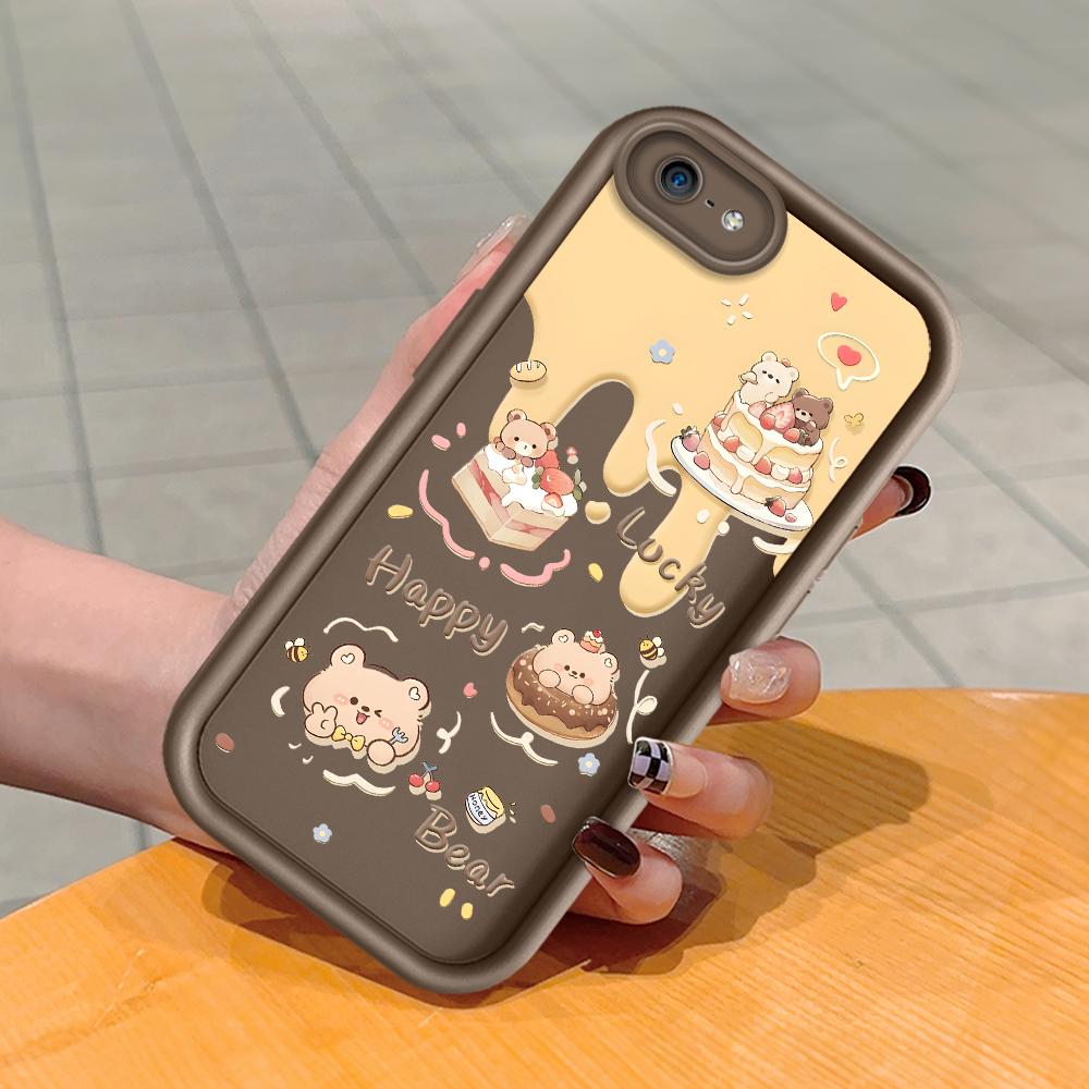 

Мягкий силиконовый квадратный чехол с рисунком лестницы для телефона, полное покрытие камеры, противоударный защитный резиновый чехол для iPhone Infinix Tecno OnePlus Infinix Smart 8 коричневый