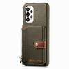 Cards Pocket Wallet Leather Zipper Case For Samsung Galaxy S24 Ultra A14 A24 A34 A15 A55 A05S S23 Plus S22 Bag Purse Stand Cover