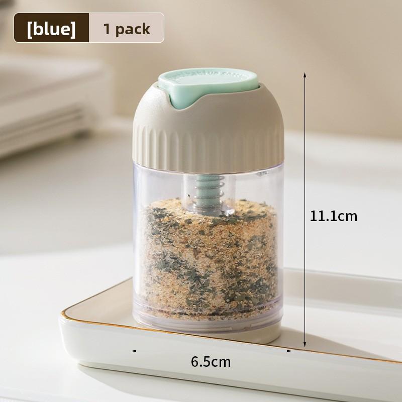 Stlačovací dávkovací láhev na kuchyňské koření s regulací soli a vzduchotěsným uzávěrem pro domácí použití