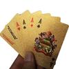1 stk Dollar Spillekort Gullfolie Spillekort, Sølvfolie Spillekort, Gull Lokal Tycoon Gull Poker