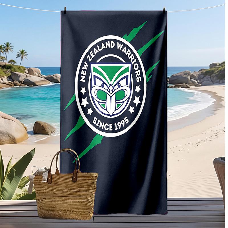 Asciugamano da Spiaggia Wigan Warriors Stampa Morbido Portatile Asciugatura Rapida?Asciugamano Asciutto Per Piscina Vacanza Estiva Sport all'Aperto
