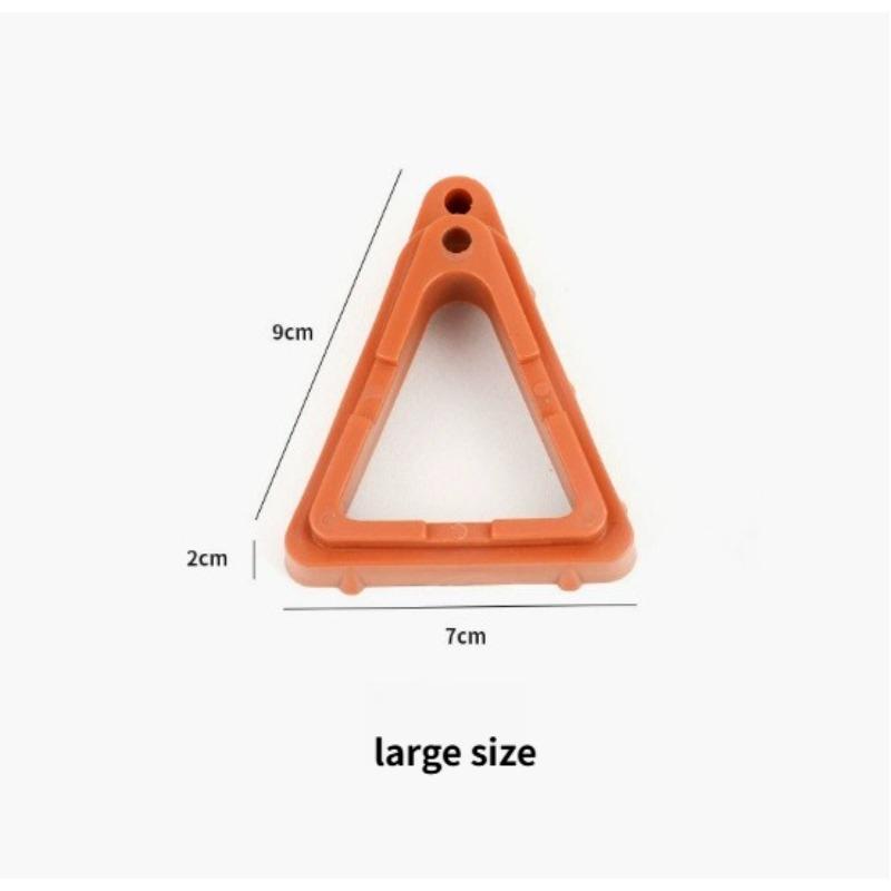2Pc Plant Pot Feet Risers Plastic Triangle Flower Pot Support Stand for Garden Patio Ventilation Drainage