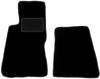 Black Front Floor Mats For: Smart Roadster Roadster (2002-2005)