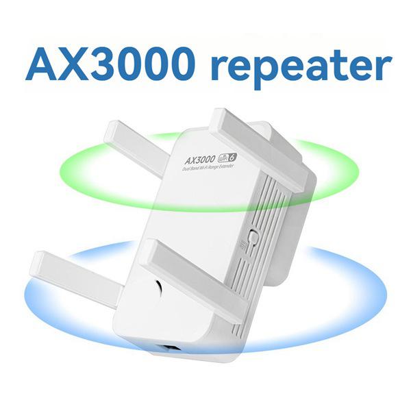 AX3000 Dual-Band Gigabit Wi-Fi, White, ABS Material, European Standard AC100-240V