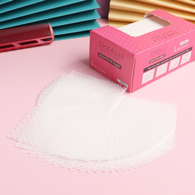 1000Pcs Hair Perm Papers Mesh Wraps M/L/Xl Size High Toughness Hairdressing Color Paper Professional Stylist Tools Hair Salon