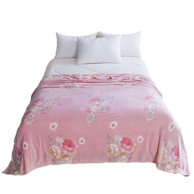 Flannel Fleece Blanket Thick Warm Throw Couch Bed All Season Gift