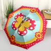 1pc Butterfly Decor Automatic Open/Close Umbrella - Portable Collapsible Umbrella with 8-Rib Stability, Fashion Lovers yy251017184