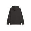 Puma Squad Letter Print Loose Fit Hooded Long Sleeve Sweatshirt Men sweatshirt Black 677874-01