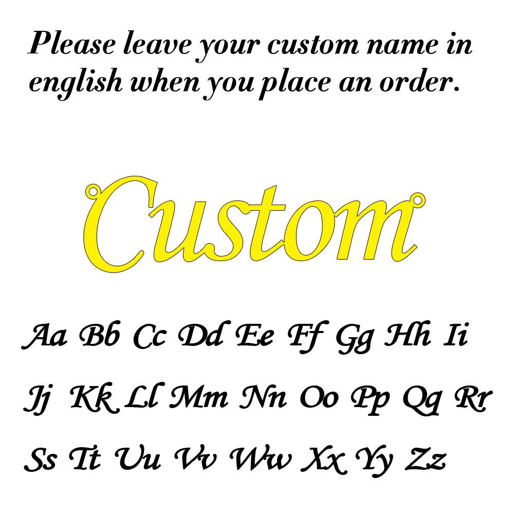 Custom Necklace for Women Personalised Cursive Letter Pendant Stainless Steel Jewelry Men Chain Choker Collar Personalizado