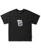 MINIMALPROJECT Retro Artwork Short Sleeve T-Shirt Mst172 [Black]