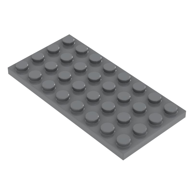 Non-Toxic Moc Small Particle Building Blocks 4X8 Pieces Base Plate Diy Parts Accessories Compatible 3035