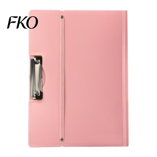 A3 File Organizer Folder for Size Paper, Document Holder with Metal Wear-resistant Clip, Solid Color Clipboard Home School Office Supplies