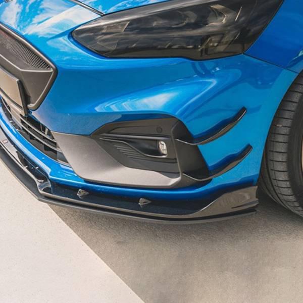 Front Bumper Trim Strips, 4-Piece Set for 2019-2021 Ford Focus Hatchback/Sedan ST-Line