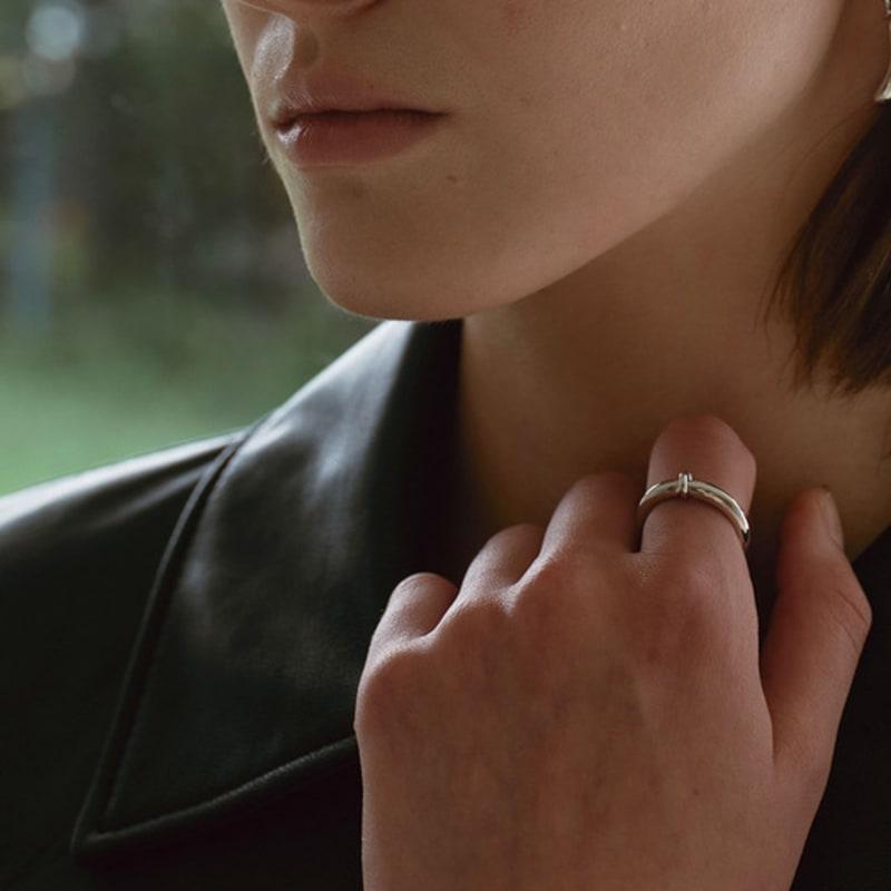 YUSOWA GROVE THIN RING (2COLOR)