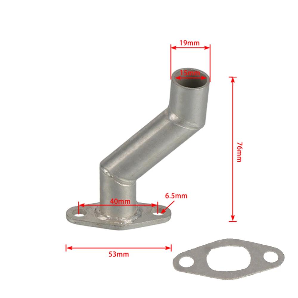 Carburetor 32mm 40mm Offset Intake Manifold W/Gasket For 49cc 60cc 66cc 80cc Motorized Bike Motorised Bicycle Parts