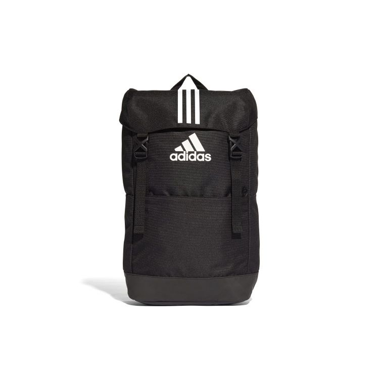 Adidas 3S Zip Closure Polyester Backpack Men Backpack Black CF3290 Black
