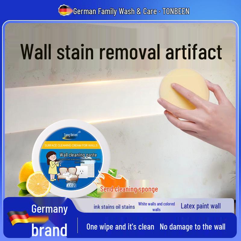 

Tong Bei En Wall Stain Remover & Cleaner for Latex Paint - White Wall Stain & Colored Art Cleaning Cream