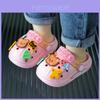 Childrens Cartoon Pvc Slipon Slippers Shoes With Nonslip Sole For Summer Play