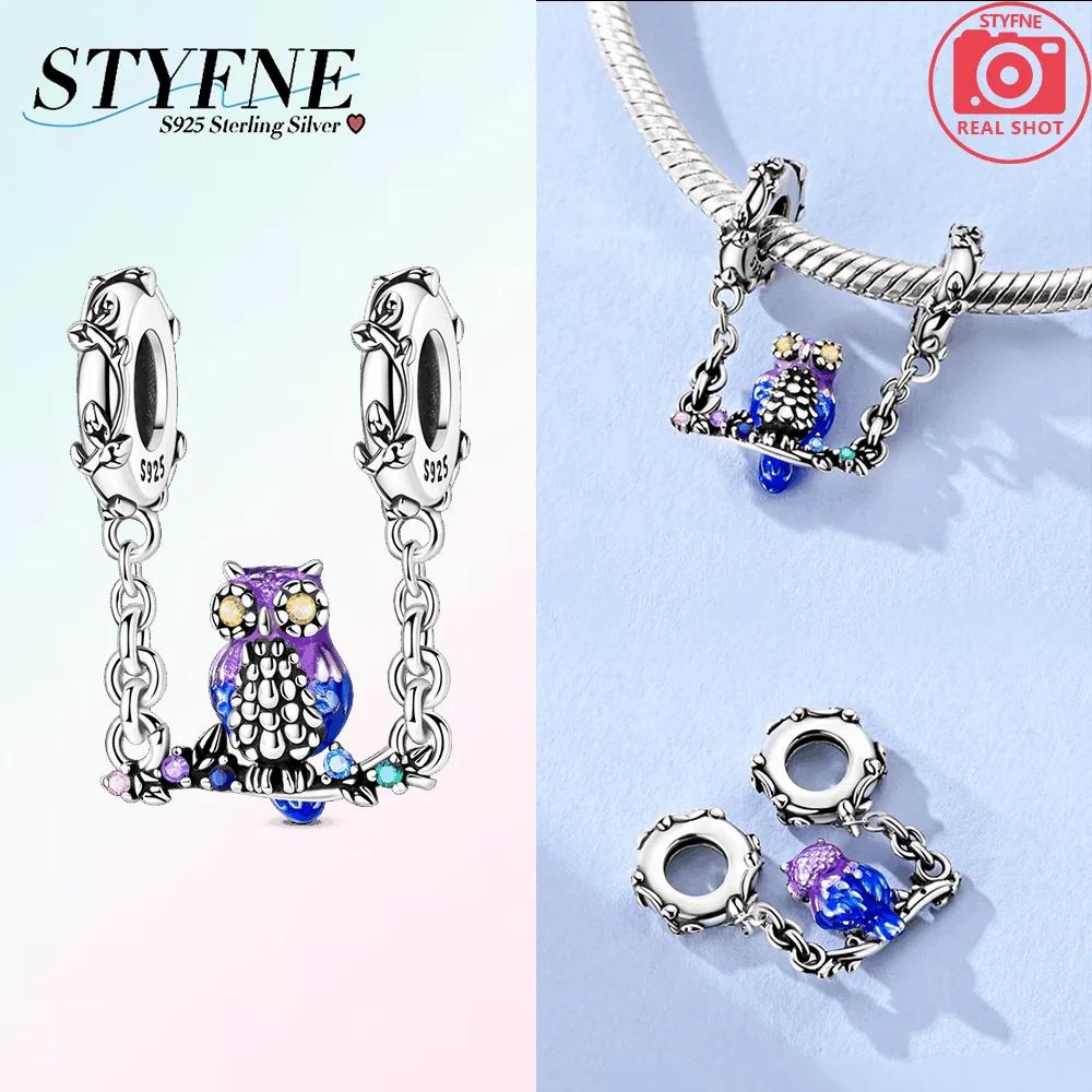 Charm Bead Charms copper Animal Collection Owl Bead Charms Bracelets for Charm Bead Charms Plata Originales Brand Bead Charms Do It Yourself Jewellery