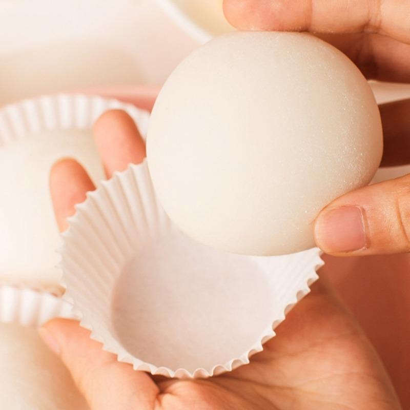 150/200Pcs Chocalate Paper Liners Baking Muffin Cake Cups Forms Cupcake Cases White Party Tray Mold Greaseproof Wrappers Holder