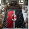 AC Mailand Bedruckter Flanell Teppich Rutschfest Weicher Polyester Boden Teppich Indoor Dekor Matte für Schlafzimmer Wohnzimmer Sofa Spielzimmer Heimdekoration