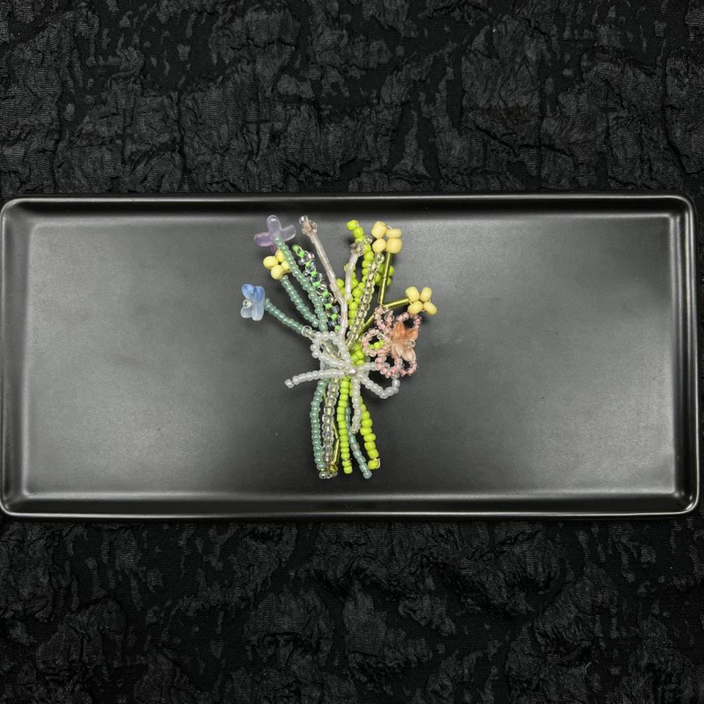 Dopamine Handcrafted Beaded Jelly Shoes Sports Sandals Accessory Diy Shoe Decorative Colorful Flower Slippers Buckles