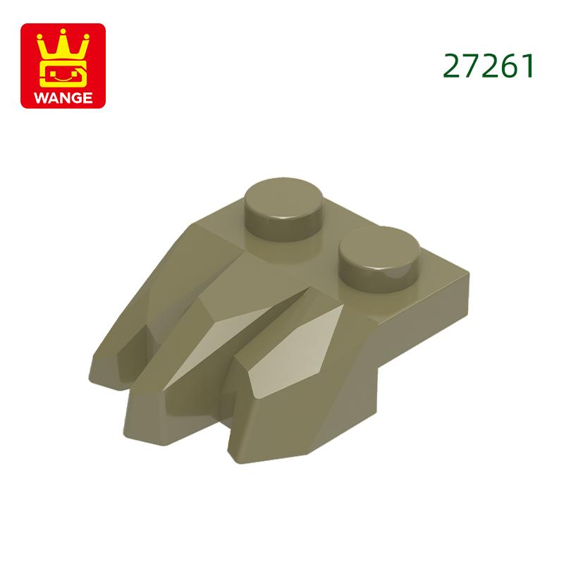 Non-Toxic 135Pcs/Lot 27261 Special 2X 3 Plate With Rocks Building Blocks Moc Accessories Compatible With Brick Children Toys Gift Box