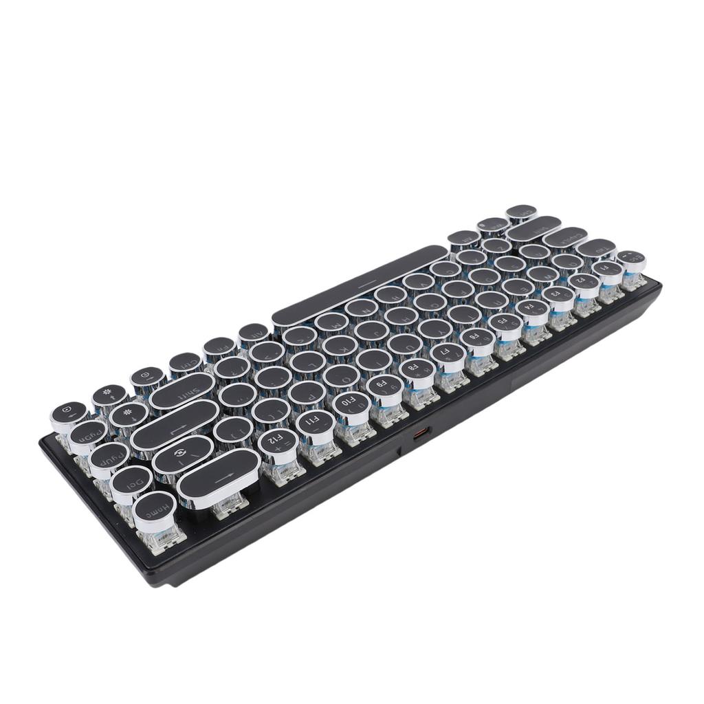 Wired Gaming Keyboard TW1870 68 Keys RGB Colorful LED Backlight Portable Compact Gaming Keyboard