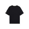 Li-Ning Wade Series Multilingual Print Round Neck Short Sleeve T-Shirt Unisex Tops Black AHSS443-3