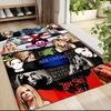 Avril Lavigne'S Hits Carpet Rug Soft Washable Anti Slip Home Living Room Sofa Mats Personalized Christmas Rug
