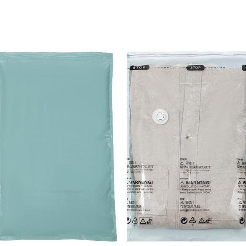 No Need Pump Vacuum Bags Large Plastic Storage Bags for Storing Clothes Blankets Compression Empty Bag Covers Travel Accessories